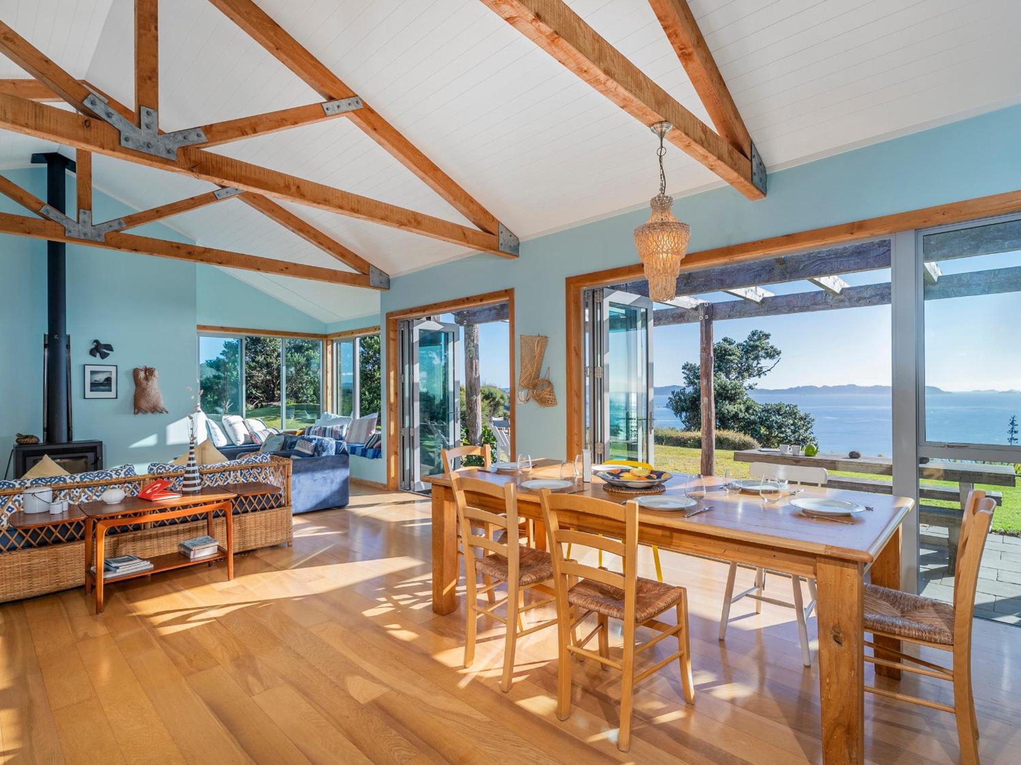 The Grandstand - Hahei Holiday Home Eksteriør bilde