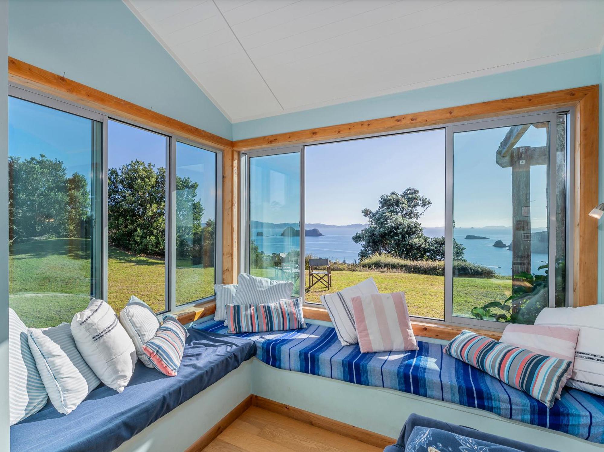 The Grandstand - Hahei Holiday Home Eksteriør bilde