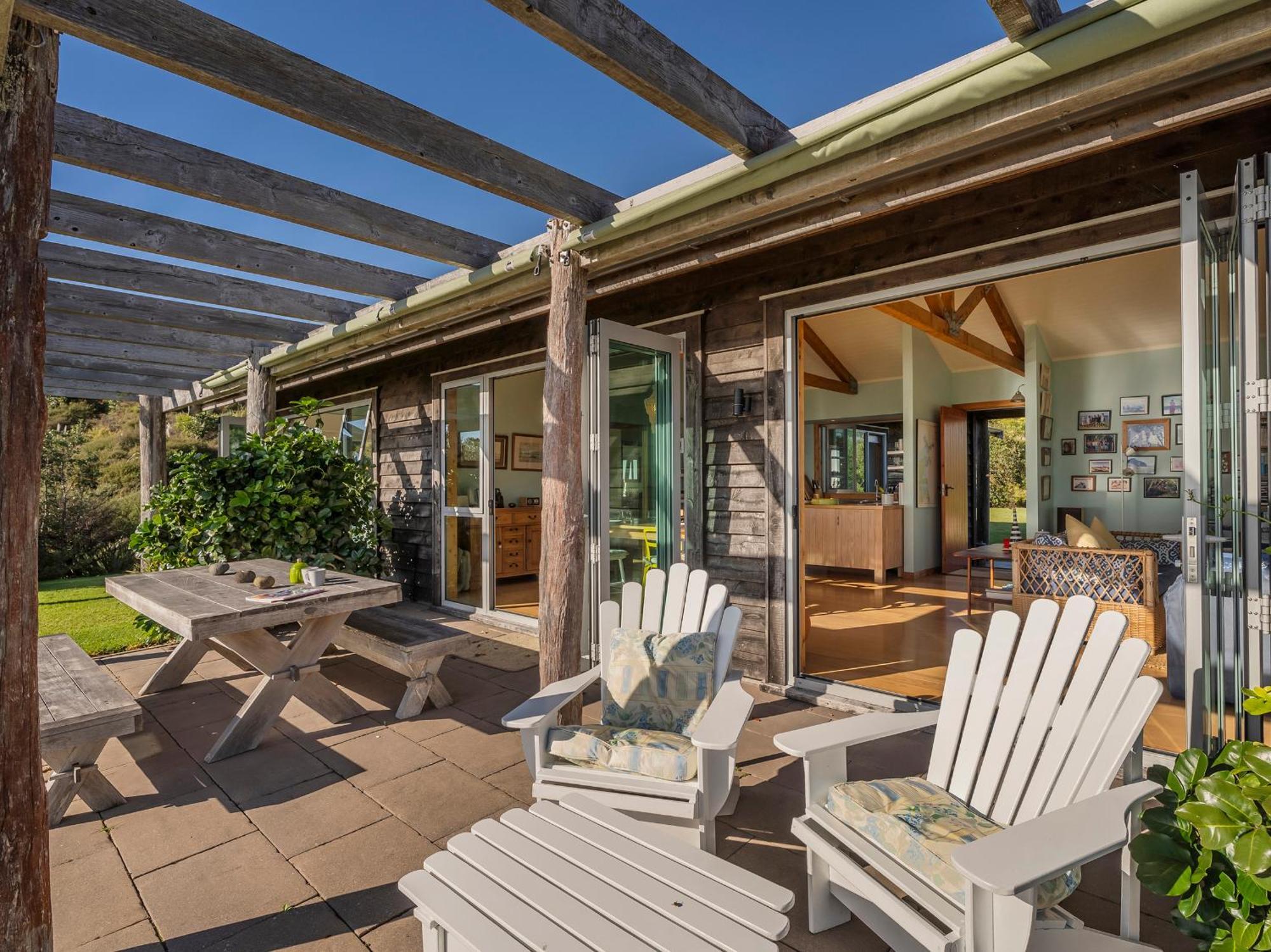The Grandstand - Hahei Holiday Home Eksteriør bilde