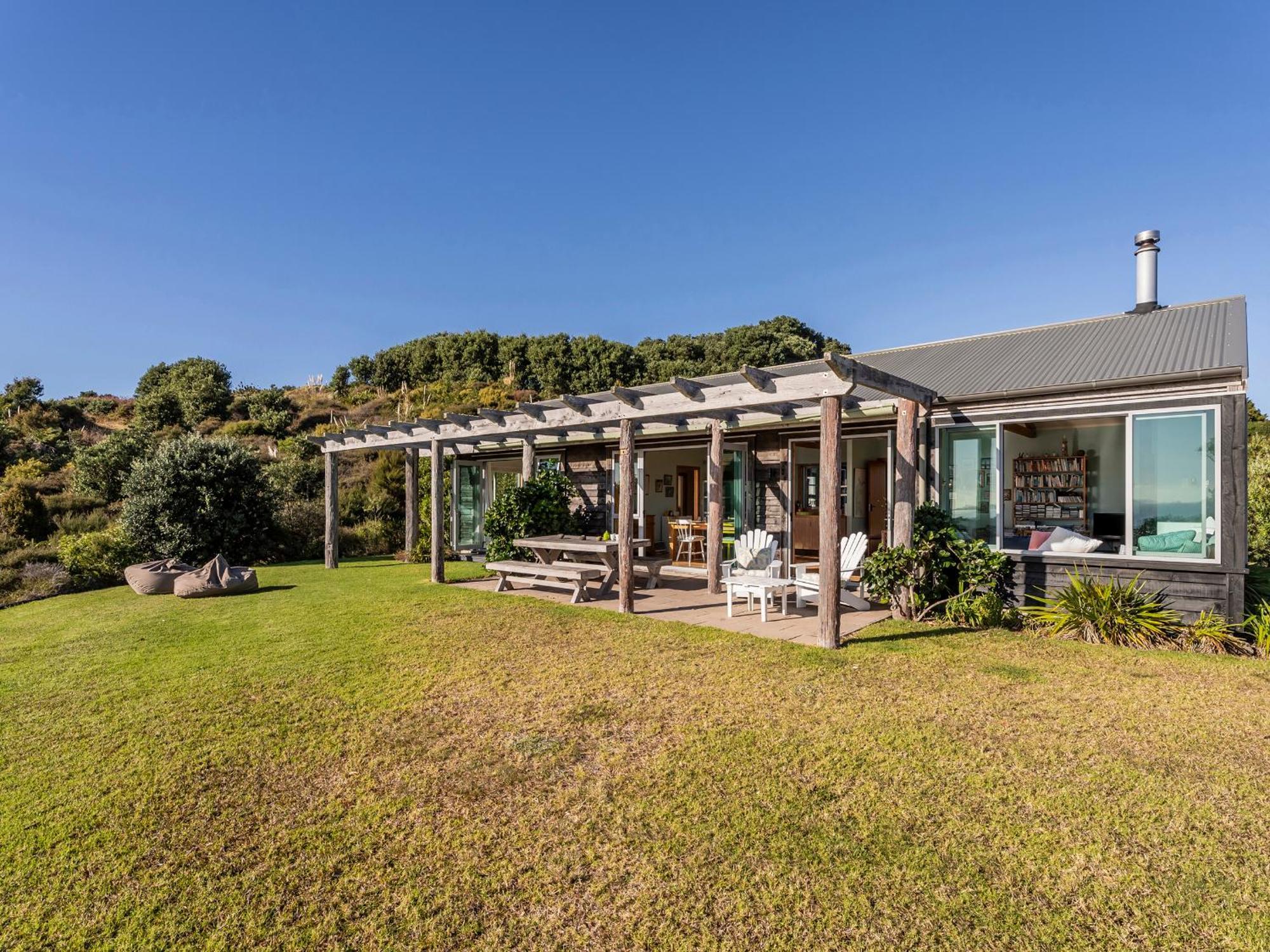 The Grandstand - Hahei Holiday Home Eksteriør bilde