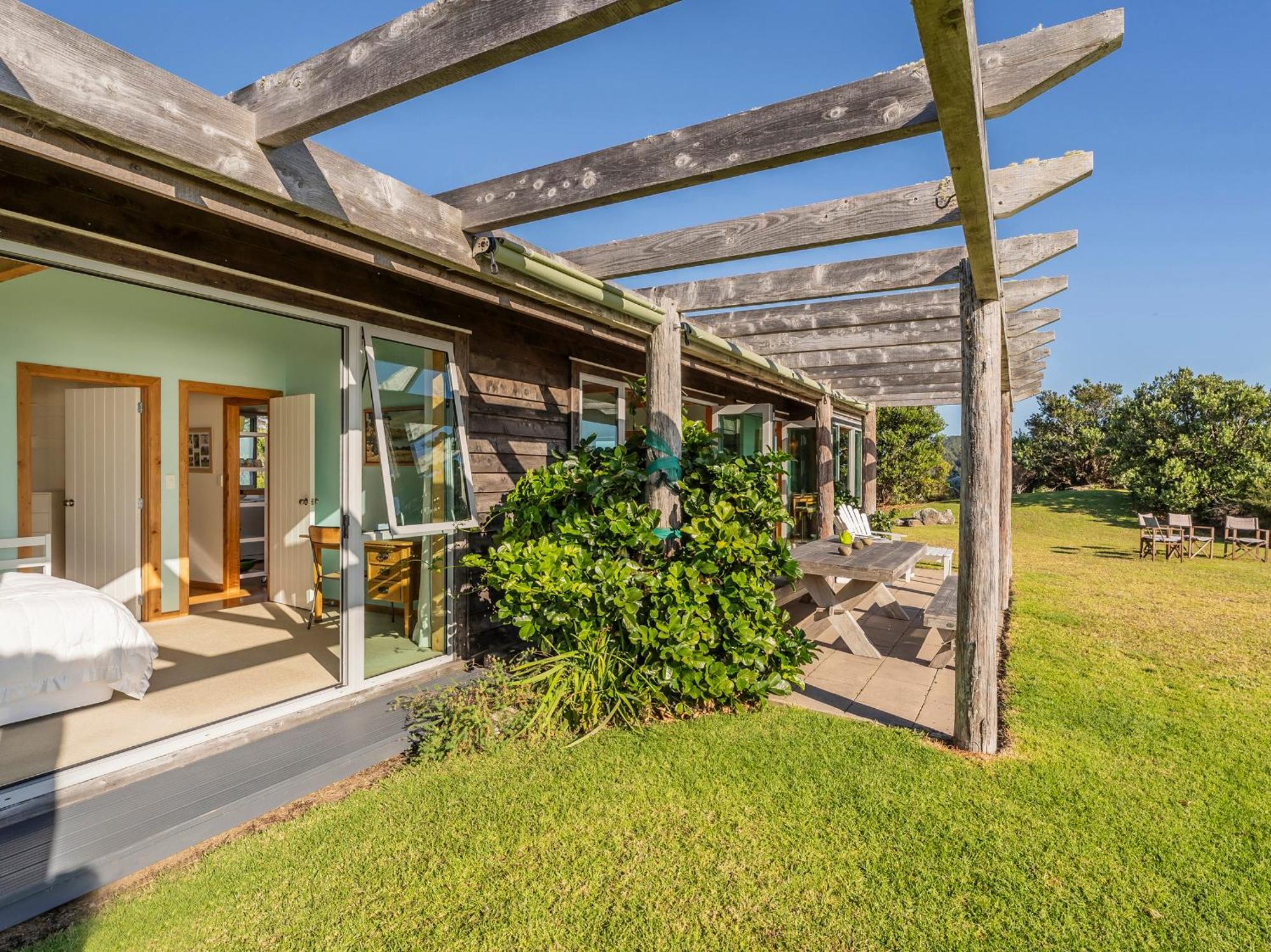 The Grandstand - Hahei Holiday Home Eksteriør bilde