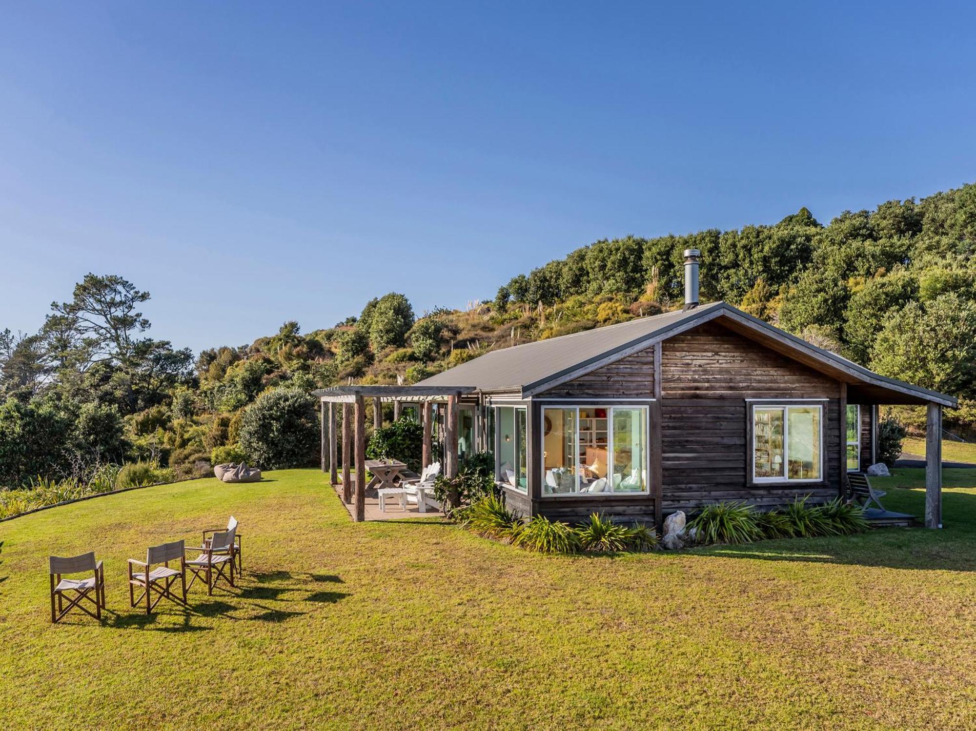 The Grandstand - Hahei Holiday Home Eksteriør bilde