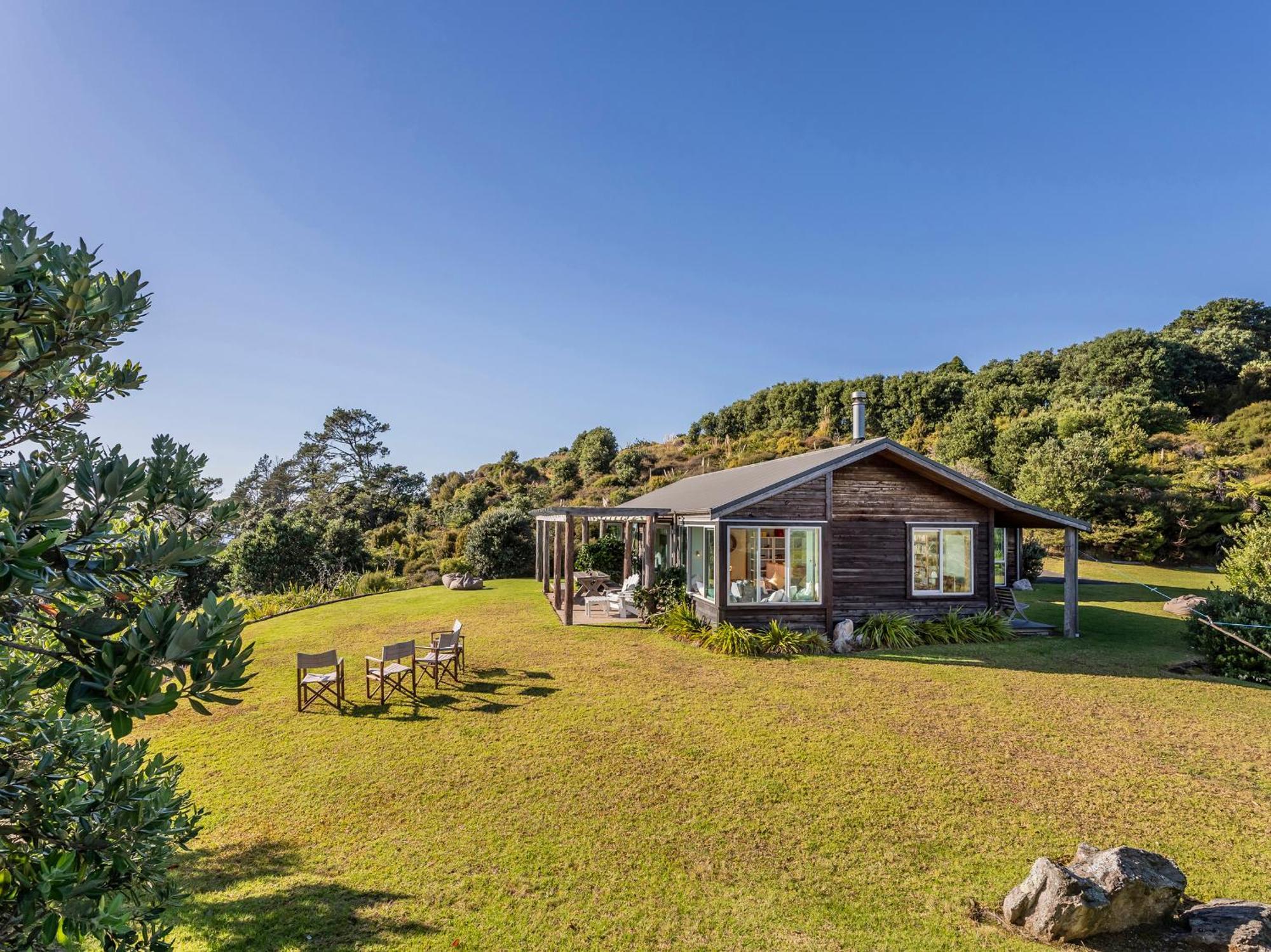 The Grandstand - Hahei Holiday Home Eksteriør bilde